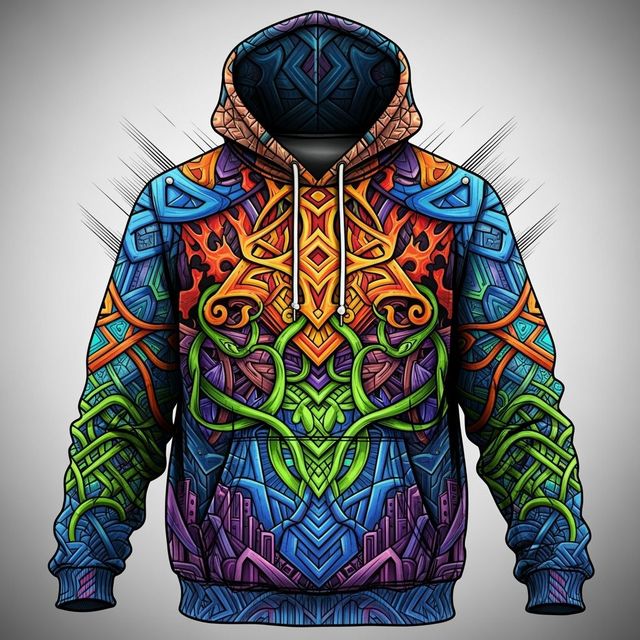 Create a Hoodie Drawing With AI gallery
