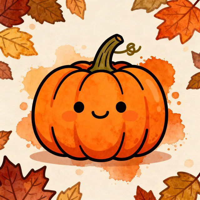 Easy Pumpkin Drawings - Made With AI gallery