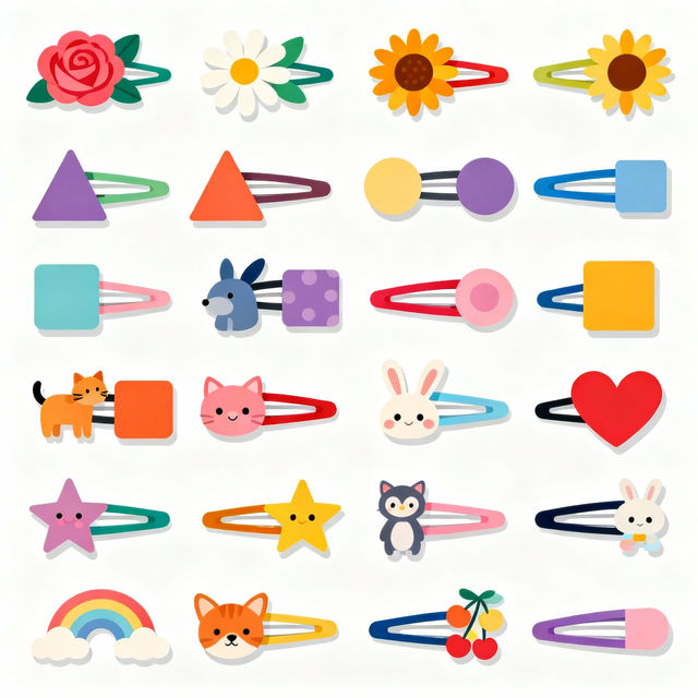 Hair Clip Art - Made With AI gallery