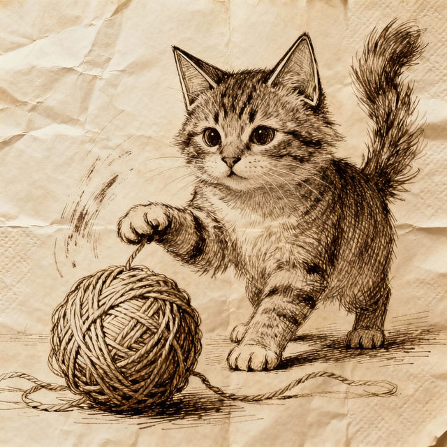 Napkin Drawings - AI Generated Art gallery