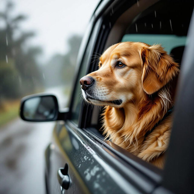 The Art of Racing in the Rain - AI Art gallery