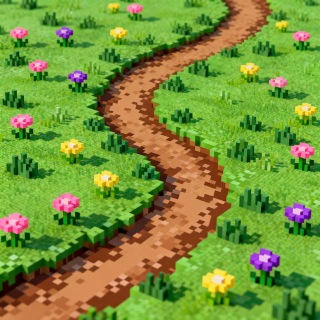 Pixel Art Grass gallery