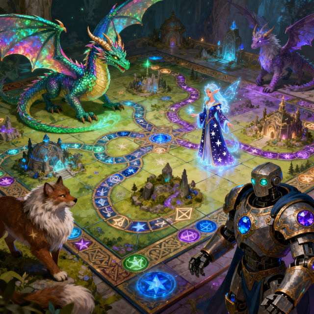 Board Game Art - Made With AI gallery