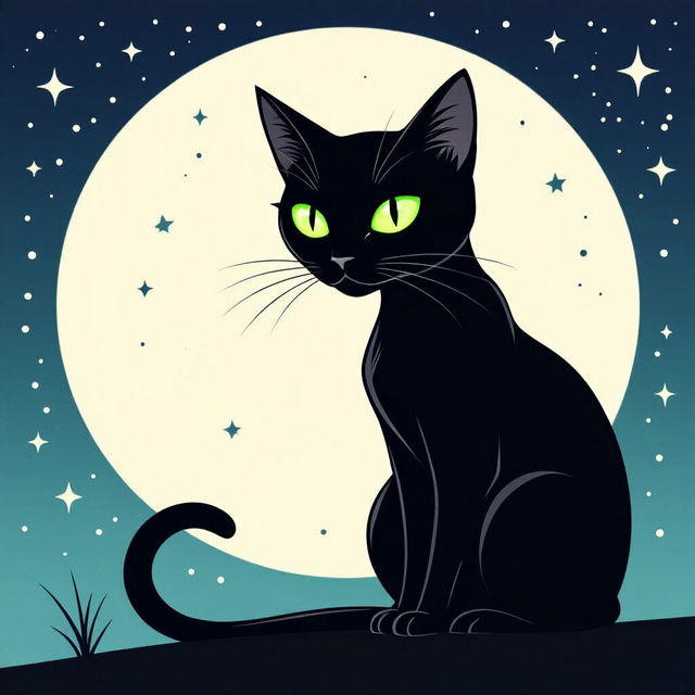 Black Cat Clip Art gallery