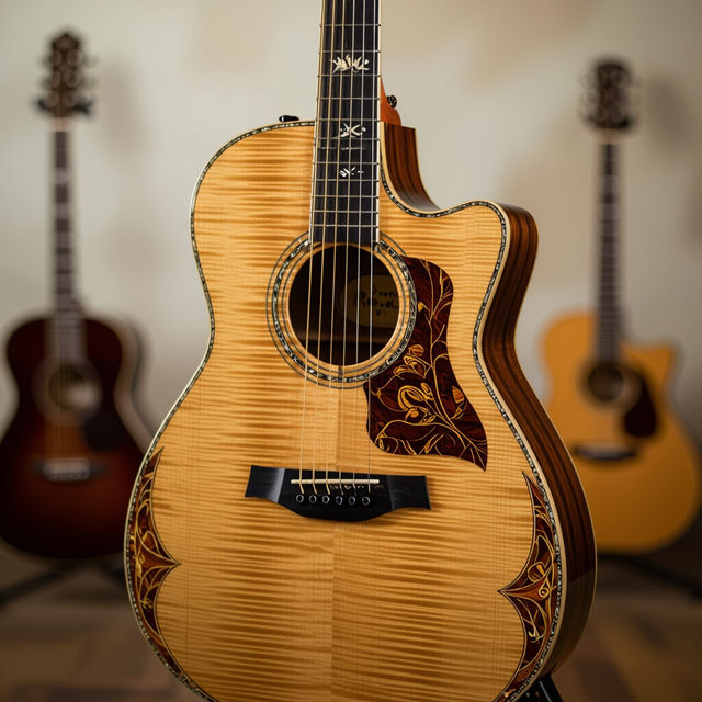 Art & Lutherie Guitars - AI Generated gallery