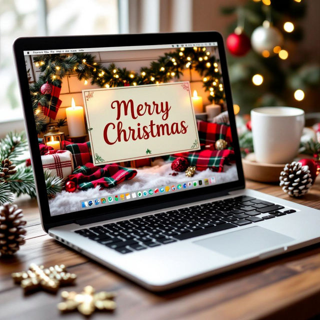Laptop Preppy Christmas Wallpaper gallery