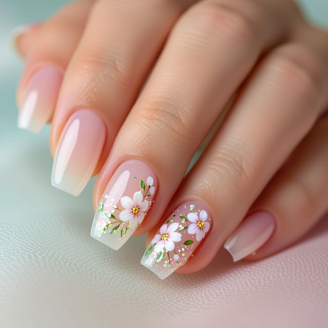 French Nail Art Designs gallery