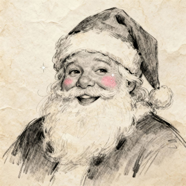 Santa Sketch Art gallery