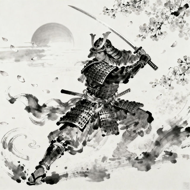 Samurai Drawings gallery