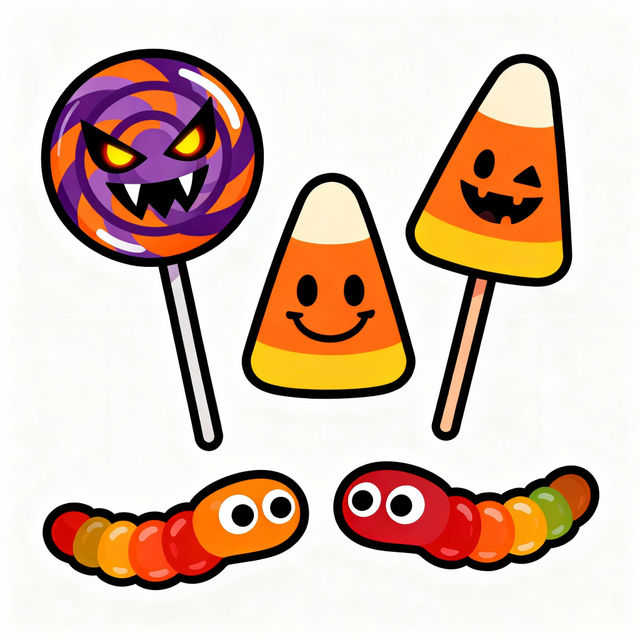Halloween Candy Clip Art gallery