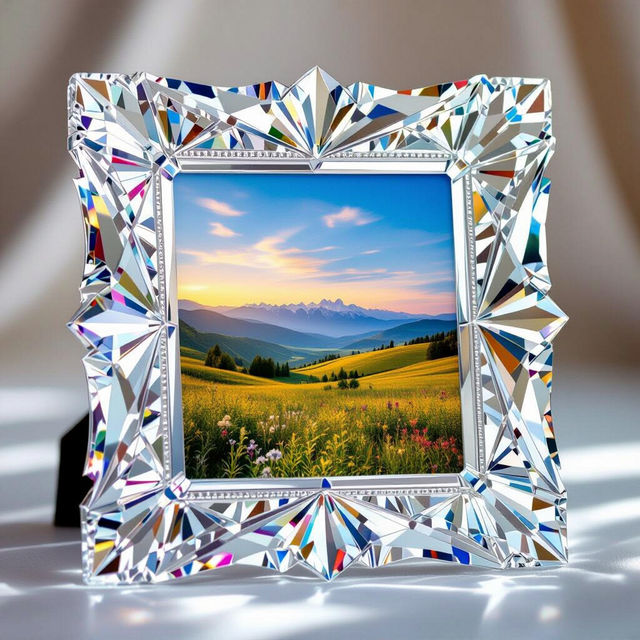 Crystal Picture Frames - AI Generated gallery