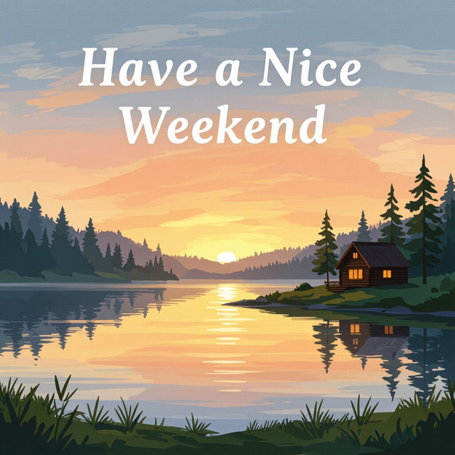 Have A Nice Weekend Images - AI Generated gallery