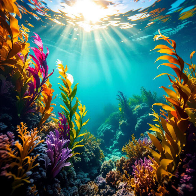 Pictures of Seaweed - AI Generated gallery