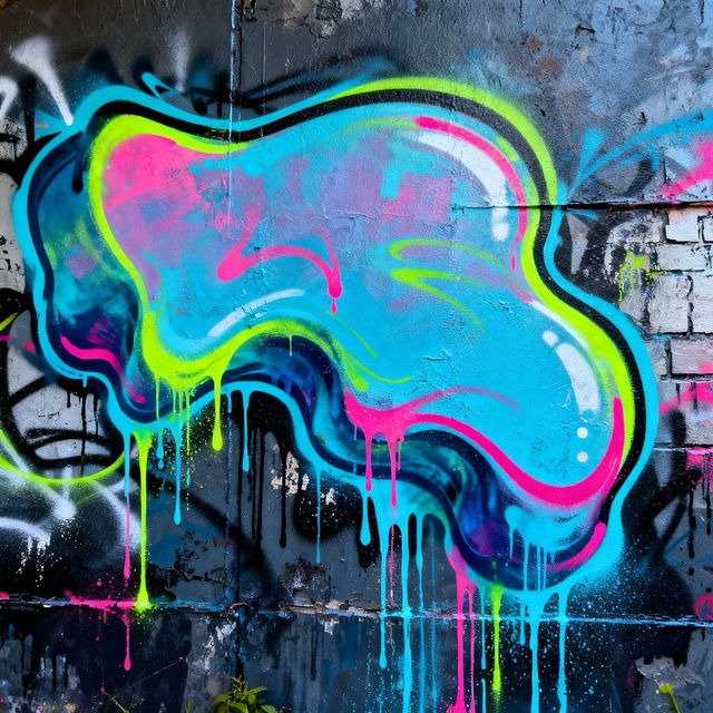 Cool Drip Drawing Art - Made With AI gallery