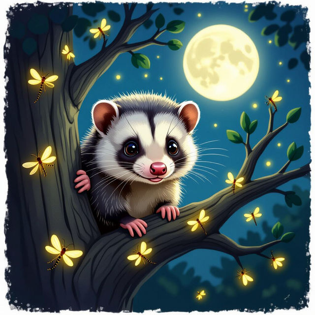 Opossum Art - Created With AI gallery