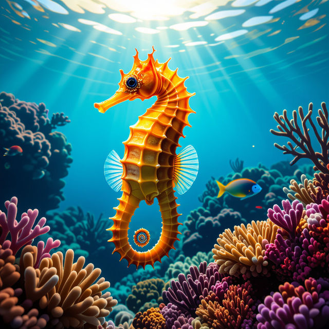 Seahorse Images - AI Generated gallery
