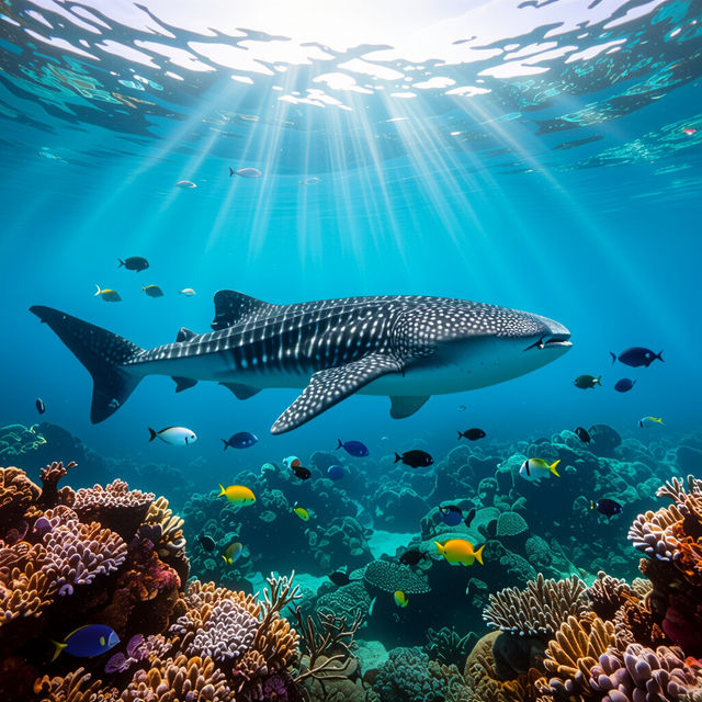Whale Shark Pictures - AI Generated gallery