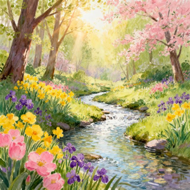 Spring Drawings - Easy & Beautiful gallery