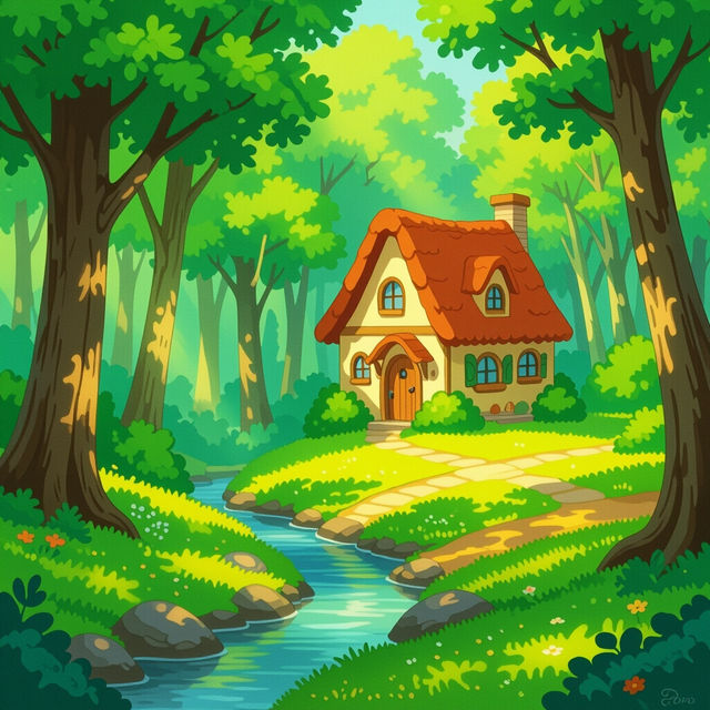 AI Ghibli Art gallery