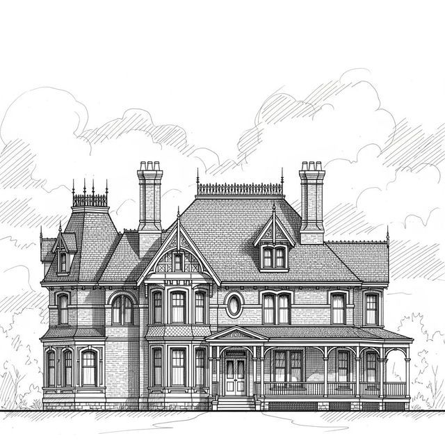 AI Mansion Drawing Gallery gallery