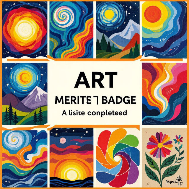 Art Merit Badge Requirements - Made With AI gallery
