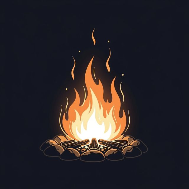 Easy Fire Drawing Gallery gallery