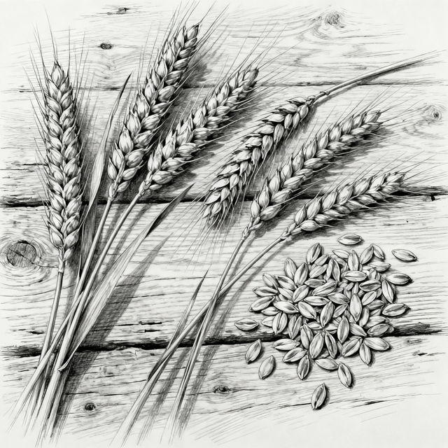 Grains Drawing gallery