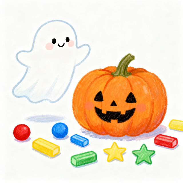 Halloween Drawings for Kids gallery
