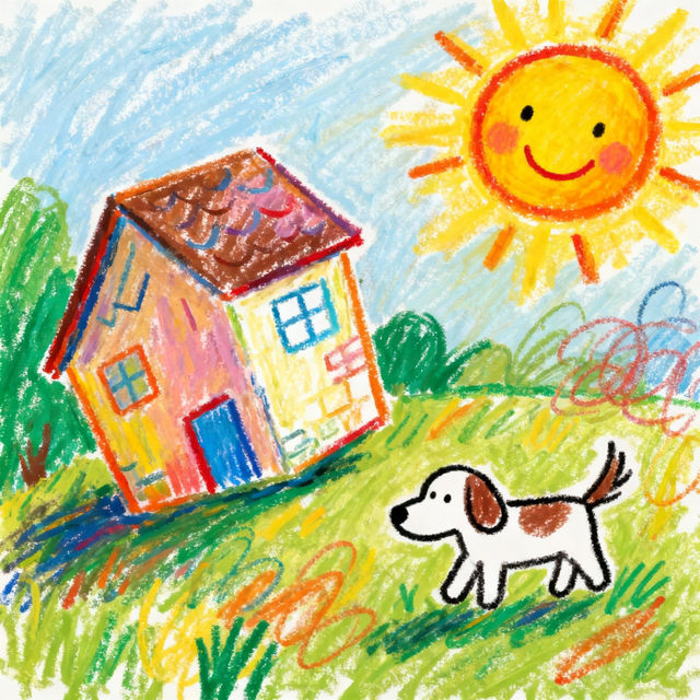 5 Year Old Drawings gallery