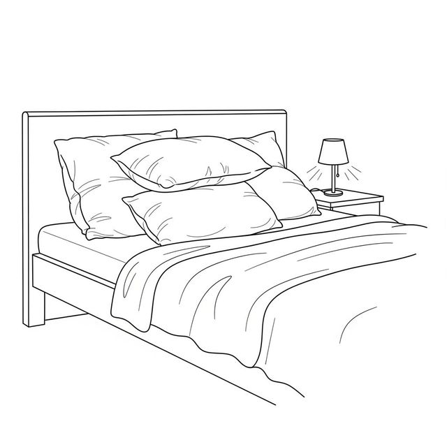 AI Bed Drawing Generator gallery