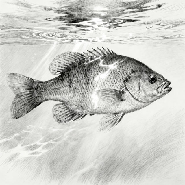 Crappie Drawings gallery
