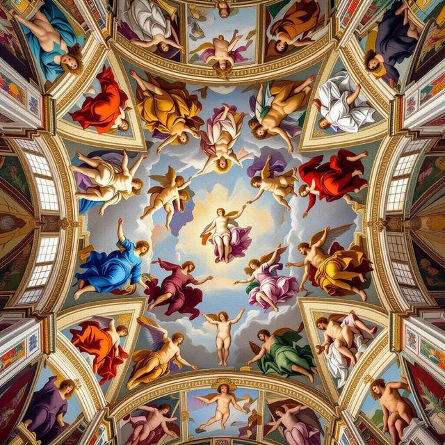 Sistine Chapel Wallpapers - AI Generated gallery