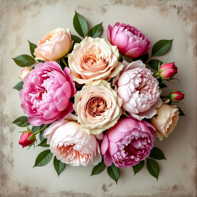 Vintage Flower Wallpaper - AI Generated gallery