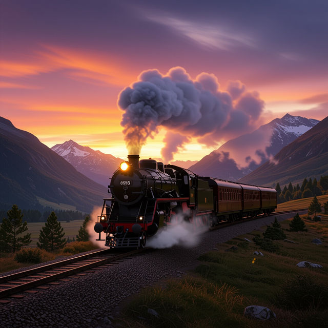 Pictures of Trains - Made With AI gallery