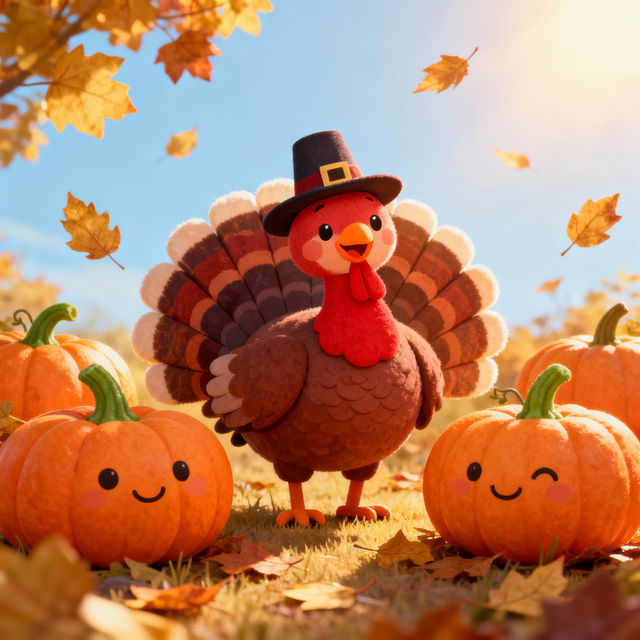Thanksgiving Cartoon Drawings gallery