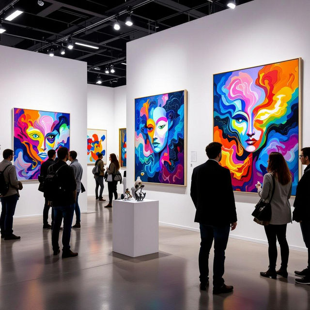 Chicago Art Expo - AI Generated Art gallery