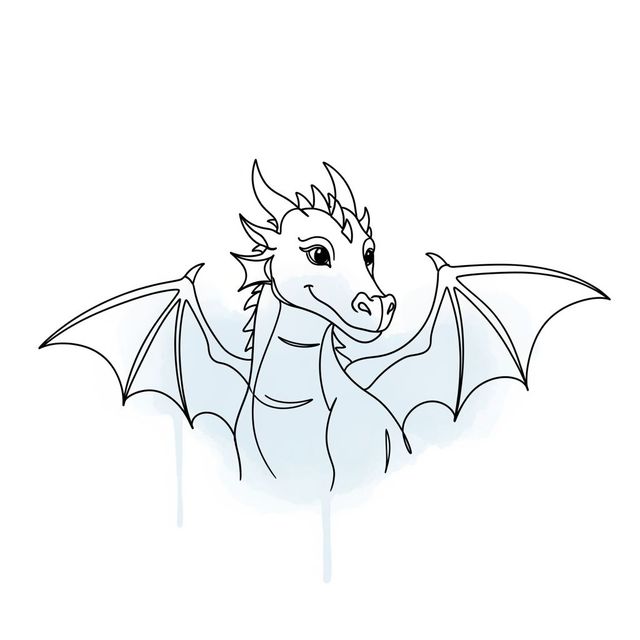 Create Simple Dragon Drawings with AI gallery