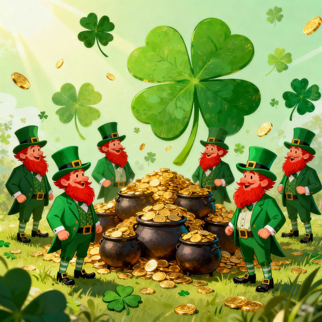 Saint Patrick's Day Drawings - AI Generated gallery