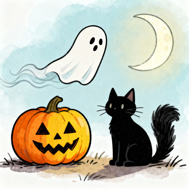 Halloween Drawings - Easy and Scary gallery