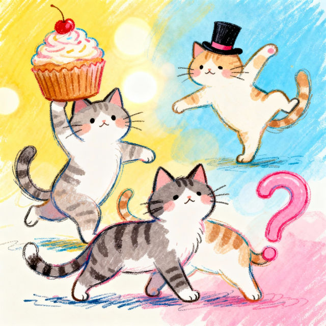 Silly Cats Drawings gallery