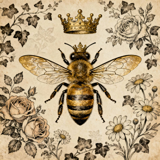 Queen Bee Drawing gallery