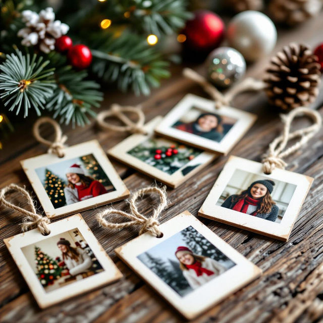 DIY Picture Ornaments gallery