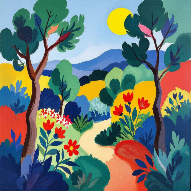 Matisse Art Prints - Inspired by AI gallery