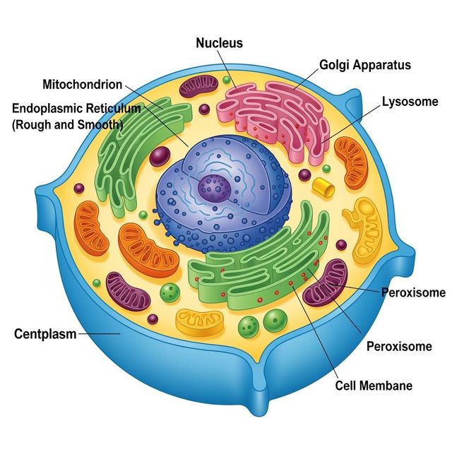 Explore Stunning Animal Cell Drawings gallery