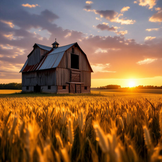 Old Barn Pictures - AI Generated gallery
