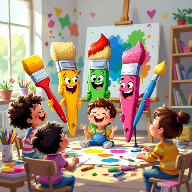 Art Jokes For Kids - Made With AI gallery