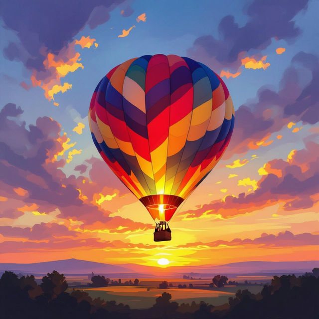 Hot Air Balloon Art gallery