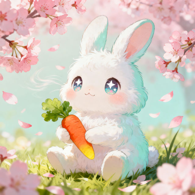 Anime Kawaii Bunny Drawings gallery