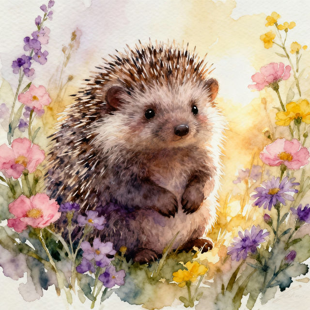 Porcupine Drawings - Created with AI gallery
