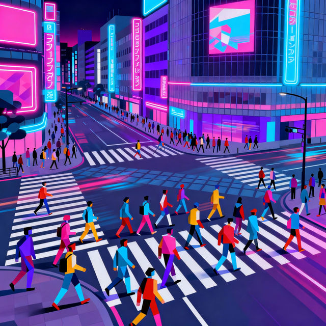 Tokyo Drawings - AI Generated Art gallery